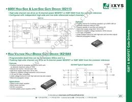 CYG2100 Datasheet Page 21