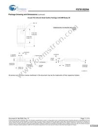 CYIFS784BSXCT Datasheet Page 11