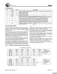 CYISM560BSXCT Datasheet Page 2
