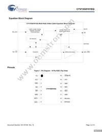 CYV15G0101EQ-SXC Datasheet Page 2