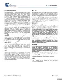 CYV15G0101EQ-SXC Datasheet Page 4