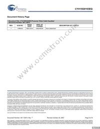 CYV15G0103EQ-LXC Datasheet Page 9