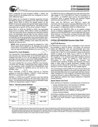 CYV15G0402DXB-BGXC Datasheet Page 13