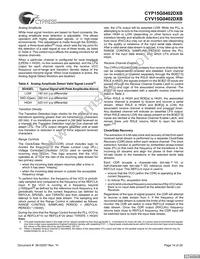 CYV15G0402DXB-BGXC Datasheet Page 14