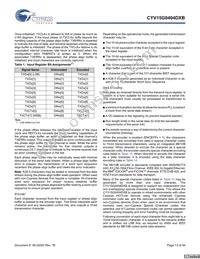 CYV15G0404DXB-BGC Datasheet Page 13