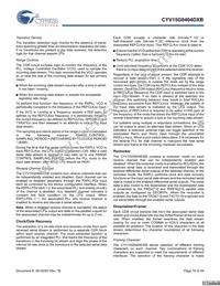 CYV15G0404DXB-BGC Datasheet Page 16