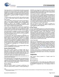 CYV15G0404DXB-BGC Datasheet Page 18