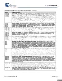 CYV15G0404DXB-BGC Datasheet Page 22