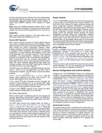 CYV15G0404RB-BGC Datasheet Page 13