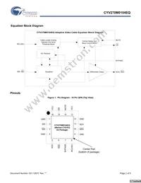 CYV270M0104EQ-LXC Datasheet Page 2