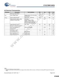 CYV270M0104EQ-LXC Datasheet Page 6