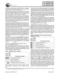 CYW15G0201DXB-BBI Datasheet Page 15