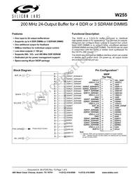 CYW255OXCT Datasheet Cover
