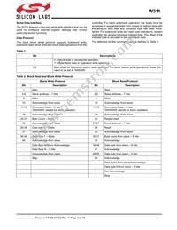 CYW311OXCT Datasheet Page 3