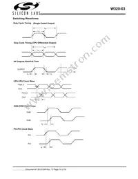 CYW320OXC-3T Datasheet Page 10