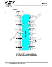 CYW320OXC-3T Datasheet Page 14