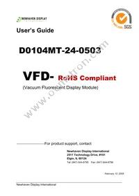D0104MT-24-0503 Datasheet Cover