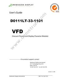 D0111LT-33-1101 Datasheet Cover