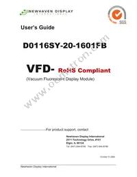 D0116SY-20-1601FB Datasheet Cover