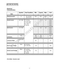 D0116SY-20-1601FB Datasheet Page 3