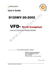 D0120MY-20-2002 Datasheet Cover