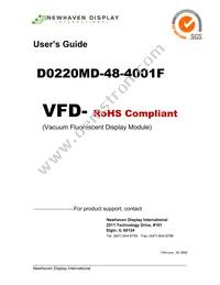 D0220MD-48-4001F Datasheet Cover