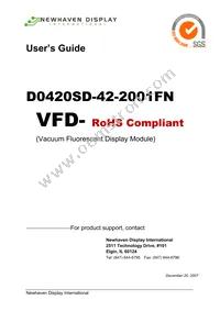 D0420SD-42-2001FN Datasheet Cover