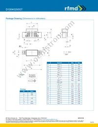 D10040250GT Datasheet Page 3