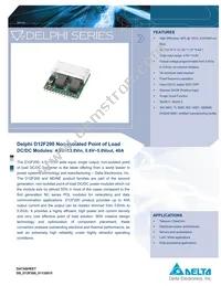 D12F200A Datasheet Cover