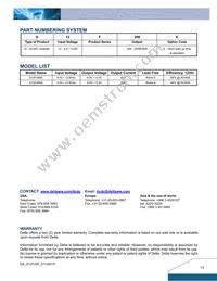 D12F200A Datasheet Page 13