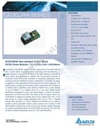 D12S1R830D Datasheet Cover