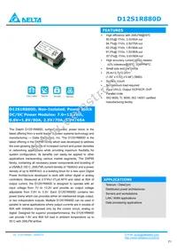 D12S1R880D Datasheet Cover