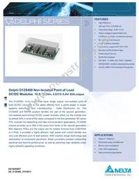 D12S400 D Datasheet Cover