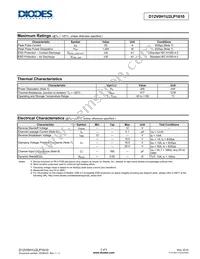 D12V0H1U2LP1610-7 Datasheet Page 2