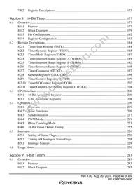 D13008VFBL25V Datasheet Page 23