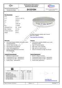 D1331SH45TXPSA1 Datasheet Cover