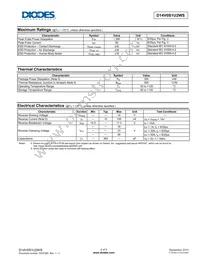 D14V0S1U2WS-7 Datasheet Page 2