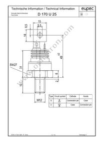 D170U25CXPSA1 Datasheet Page 3