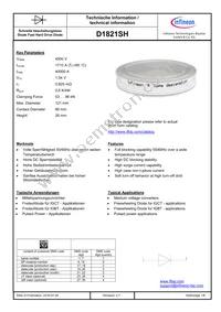 D1821SH45TPRXPSA1 Datasheet Cover