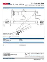 D1U2-D-400-12-HA4C Datasheet Page 6