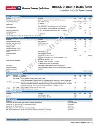 D1U3CS-D-1600-12-HC4EC Datasheet Page 2