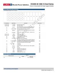 D1U3CS-W-1200-12-HC3C Datasheet Page 4
