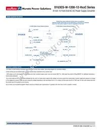 D1U3CS-W-1200-12-HC3C Datasheet Page 5