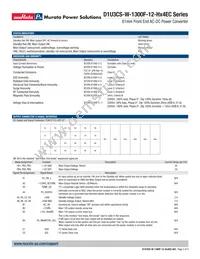 D1U3CS-W-1300F-12-HA4EC Datasheet Page 3