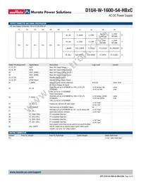 D1U4-W-1600-54-HB4C Datasheet Page 4