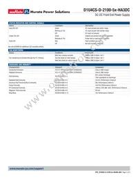 D1U4CS-D-2100-54-HA3DC Datasheet Page 3