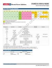 D1U4CS-D-2100-54-HA3DC Datasheet Page 4