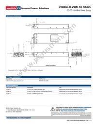 D1U4CS-D-2100-54-HA3DC Datasheet Page 5