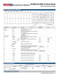 D1U4CS-W-2200-12-HC4C Datasheet Page 4