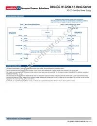 D1U4CS-W-2200-12-HC4C Datasheet Page 5